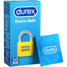 Durex Kondomer | Extra Safe | 10 stk.