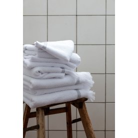Meraki Håndklæde 50x100 cm, Hvid, 2 stk