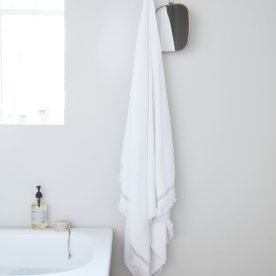 Meraki Håndklæde 100x180 cm, Hvid, 1 stk