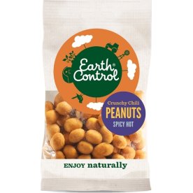 Earth Control Hot Chili Peanuts, 40 g