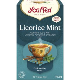 Yogi Tea Licorice Mint te, 17 breve