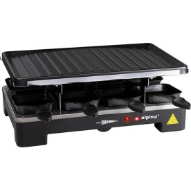 Alpina Raclette Grill, sort