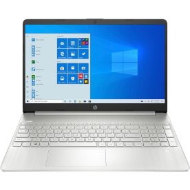 HP 15,6” bærbar notebook, sølv