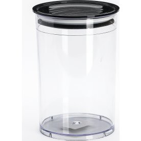Rund dåse | Med tætsluttende låg | 1 L