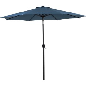 Felix parasol m/krank og tilt Ø3 m, blå