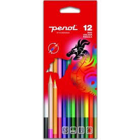 Penol Duo Farveblyanter | 12 farver