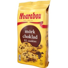 Marabou Cookies Mørk Chokolade, 184g