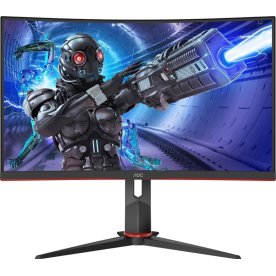 AOC Gaming C32G2ZE/BK kurvet 31.5” monitor, sort