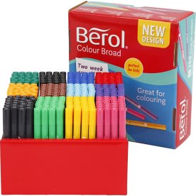 Berol Colour Tusser | B | 12 farver | 288 stk.