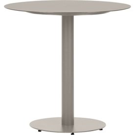 Hector Cafebord, Ø70 cm, Metal, Grå