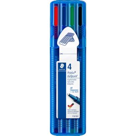 Staedtler Triplus Ball Kuglepen | M | 4 farver