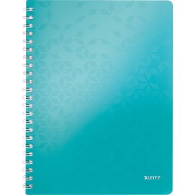 Leitz WOW Spiral Notesbog | A4 | Linjeret | Isblå