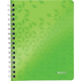 Leitz WOW Spiral Notesbog | A5 | Linjeret | Grøn