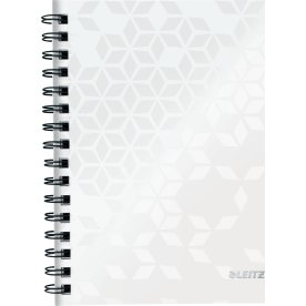 Leitz WOW Spiral Notesbog | A5 | Linjeret | Hvid