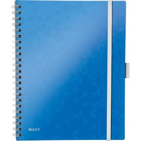 Leitz WOW Mobile Notesbog | A4 | Kvadreret | Blå