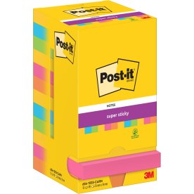 Post-it Super Sticky Notes | 76x76 mm | Rio mix