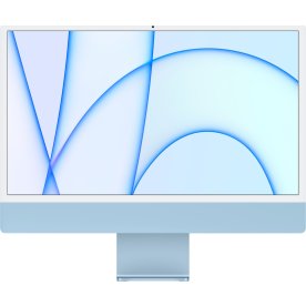 Apple iMac 2021 24” 256 GB / 8-core CPU+GPU, blå