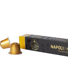 Real Coffee kaffekapsel Espresso Napoli, 10 stk.