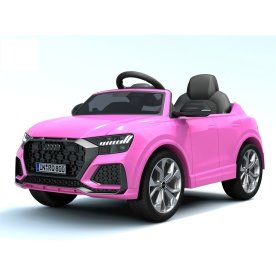 Elbil Audi RS Q8 børnebil, 12V, pink