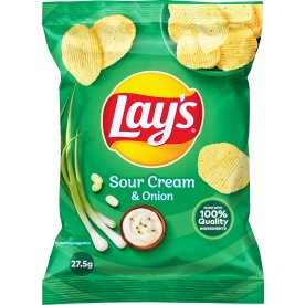 Lay's Sour Cream & Onion 27,5 g