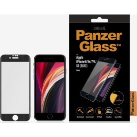 PanzerGlass iPhone 6/6s/7/8/SE 2020, sort