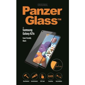 PanzerGlass Samsung Galaxy A21s, (CF), sort