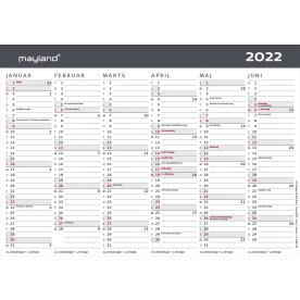Mayland 2022 Kontorkalender | M | A5