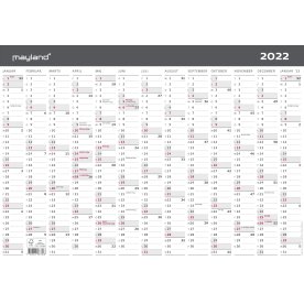 Mayland 2022 Kontorkalender | M | A3 | 1x13 mdr.