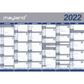 Mayland 2022 Kæmpekalender i papir