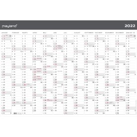 Mayland 2022 Kæmpekalender i papir | 1x13 mdr.