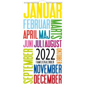 Mayland 2022 Familiekalender | TrendArt
