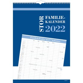 Mayland 2022 Stor Familiekalender | 7 kolonner