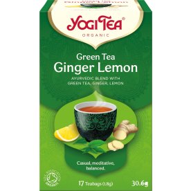 Yogi Tea Green Ginger Lemon te, 17 breve