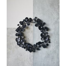 House Doctor Eucalyptus Krans, Ø46, sort