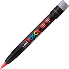 Posca Marker | PCF350 | Brush | 1-10 mm | Rød