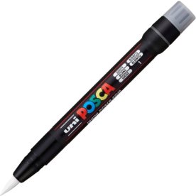 Posca Marker | PCF350 | Brush | 1-10 mm | White