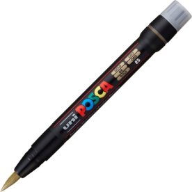 Posca Marker | PCF350 | Brush | 1-10 mm | Guld