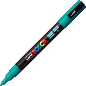 Posca Marker | PC-3M | F | 1,3 mm | Smaragdgrøn