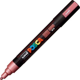 Posca Marker | PC-5M | M | 2,5 mm | Metal rød