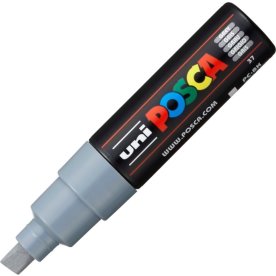 Posca Marker | PC-8K | B | 8 mm | Grå