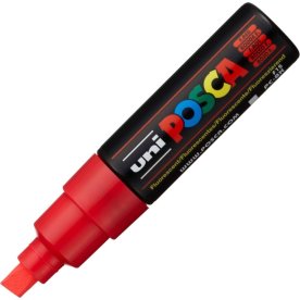 Posca Marker | PC-8K | B | 8 mm | Fluo red