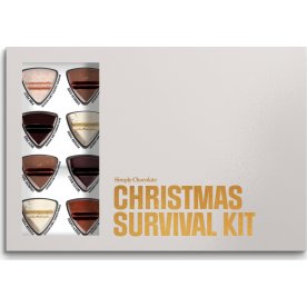 Simply Chocolate Christmas Survival Kit Gaveæske
