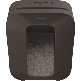 Fellowes Powershred LX25 Cross-Cut makulator, sort