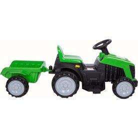 EL-drevet Azeno traktor til børn, 6V, grøn
