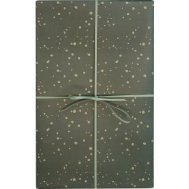 Gavepapir | Green Dots | 57cm x 150m