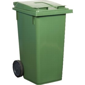 Affaldsbeholder 240 l, Grøn