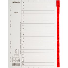 Esselte Mylar Register | A4 | Karton | A-Å