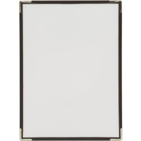 Securit Crystal Dobbeltsidet Menuholder A4 | 3 stk