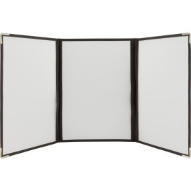 Securit Crystal Triple Menuholder A4 | 3 stk