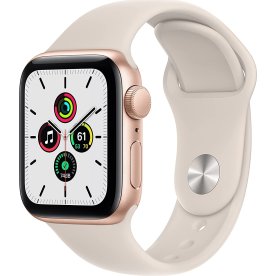 Apple Watch SE 2021 GPS, 40mm, guld, sport